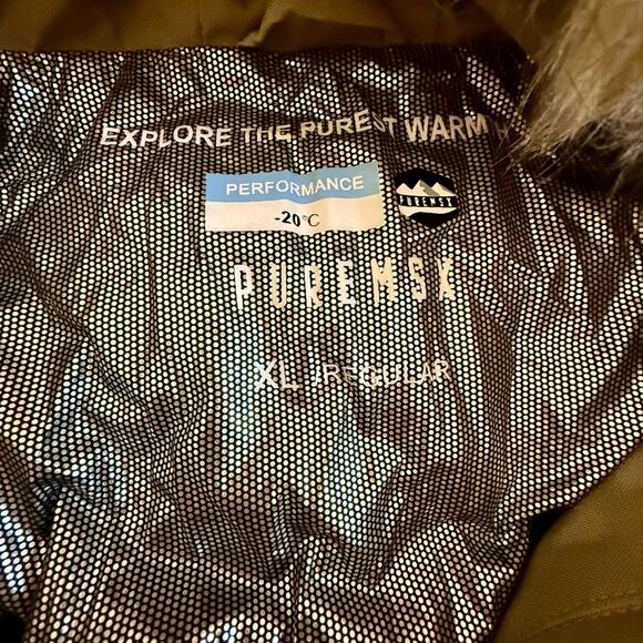 Puremsx Ladies Down Alternative Long Warm Thicken Parka. - Picture 2 of 12